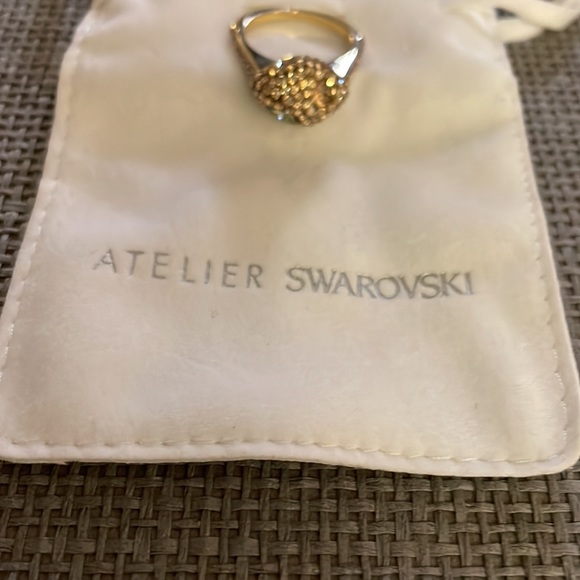 Atelier Swarovski Moselle Stack Rosegold Ring - Picture 4 of 8